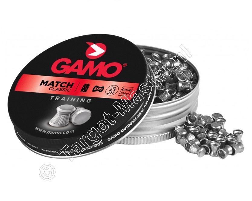 Gamo Match 4.50mm Airgun Pellets tin of 500